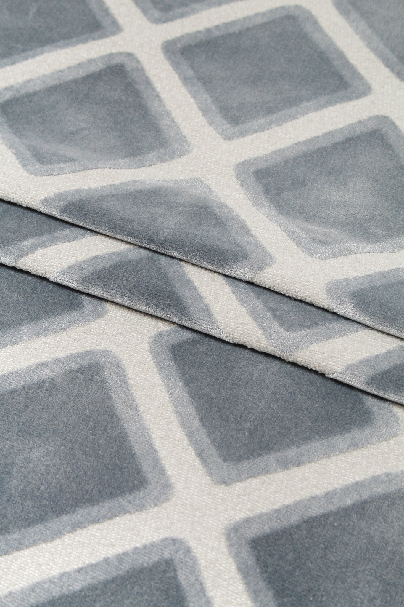 Printed Velvet - Starry Blue