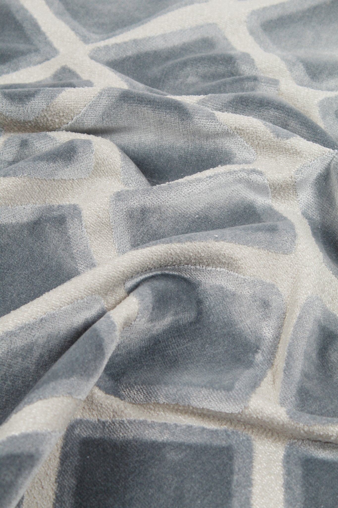 Printed Velvet - Starry Blue