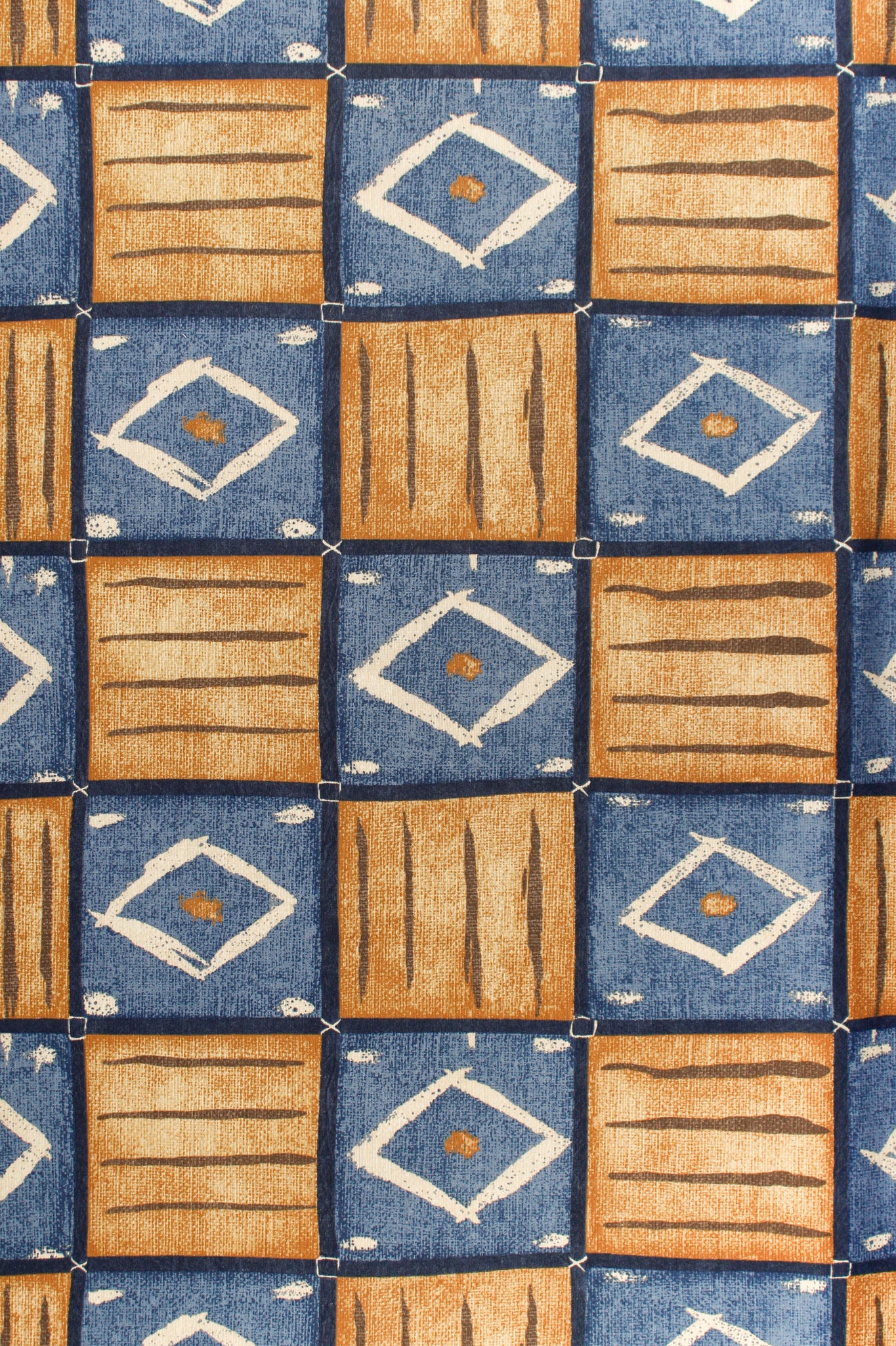 Printed Cotton - Blue Moon