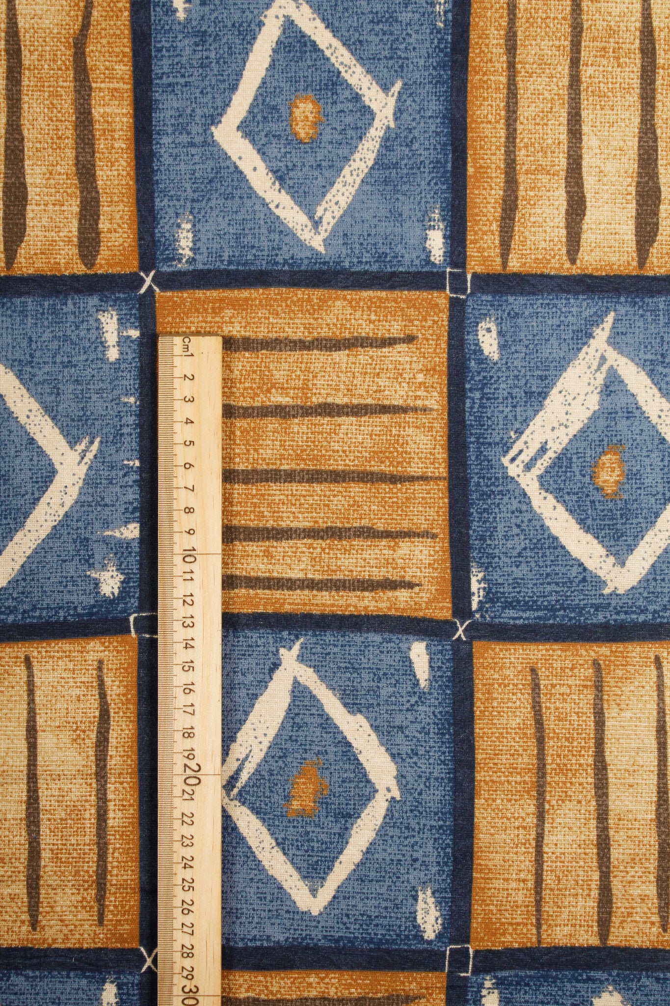 Printed Cotton - Blue Moon