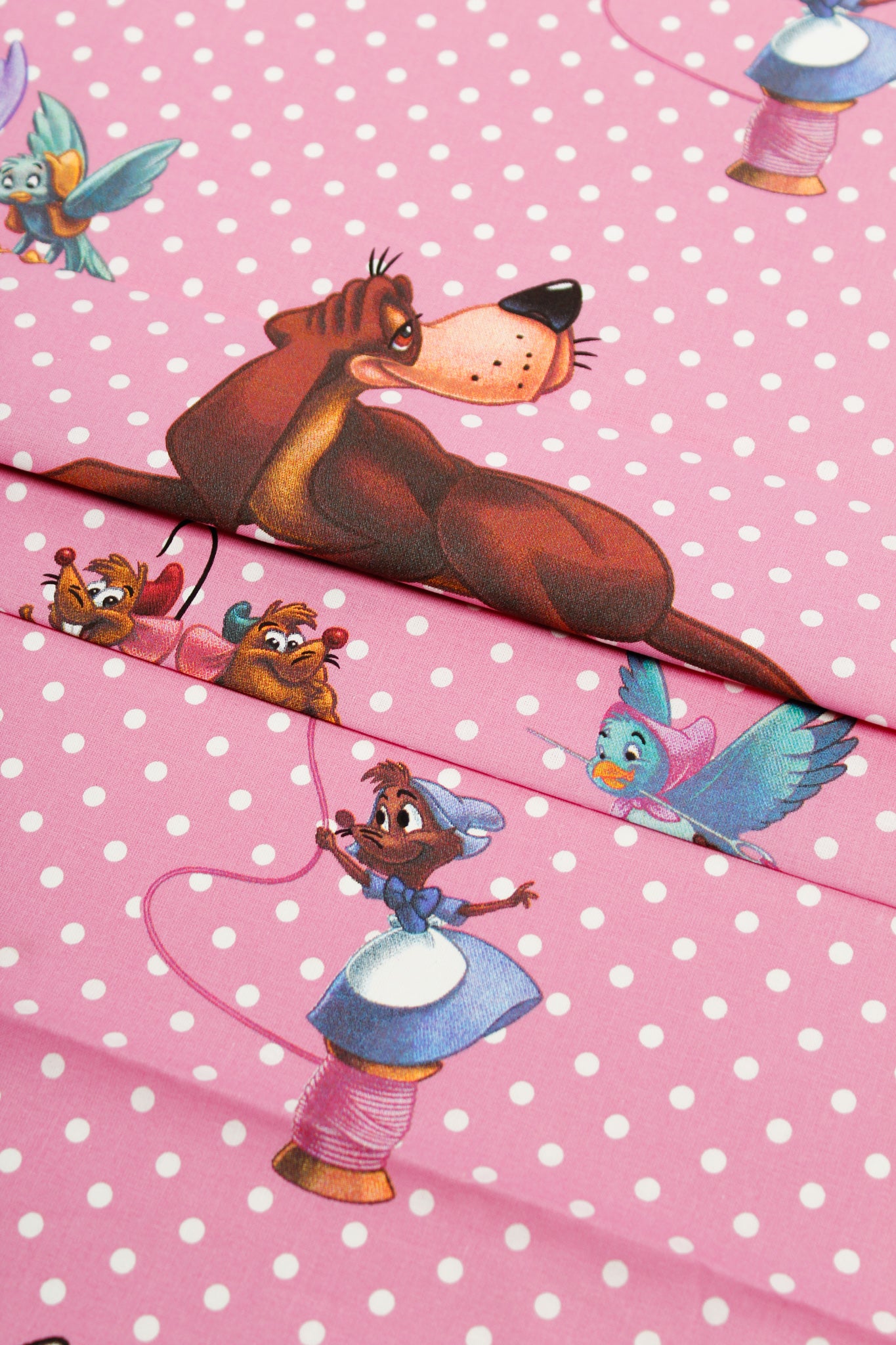 Cotton - Kiddies: Dotted Disney