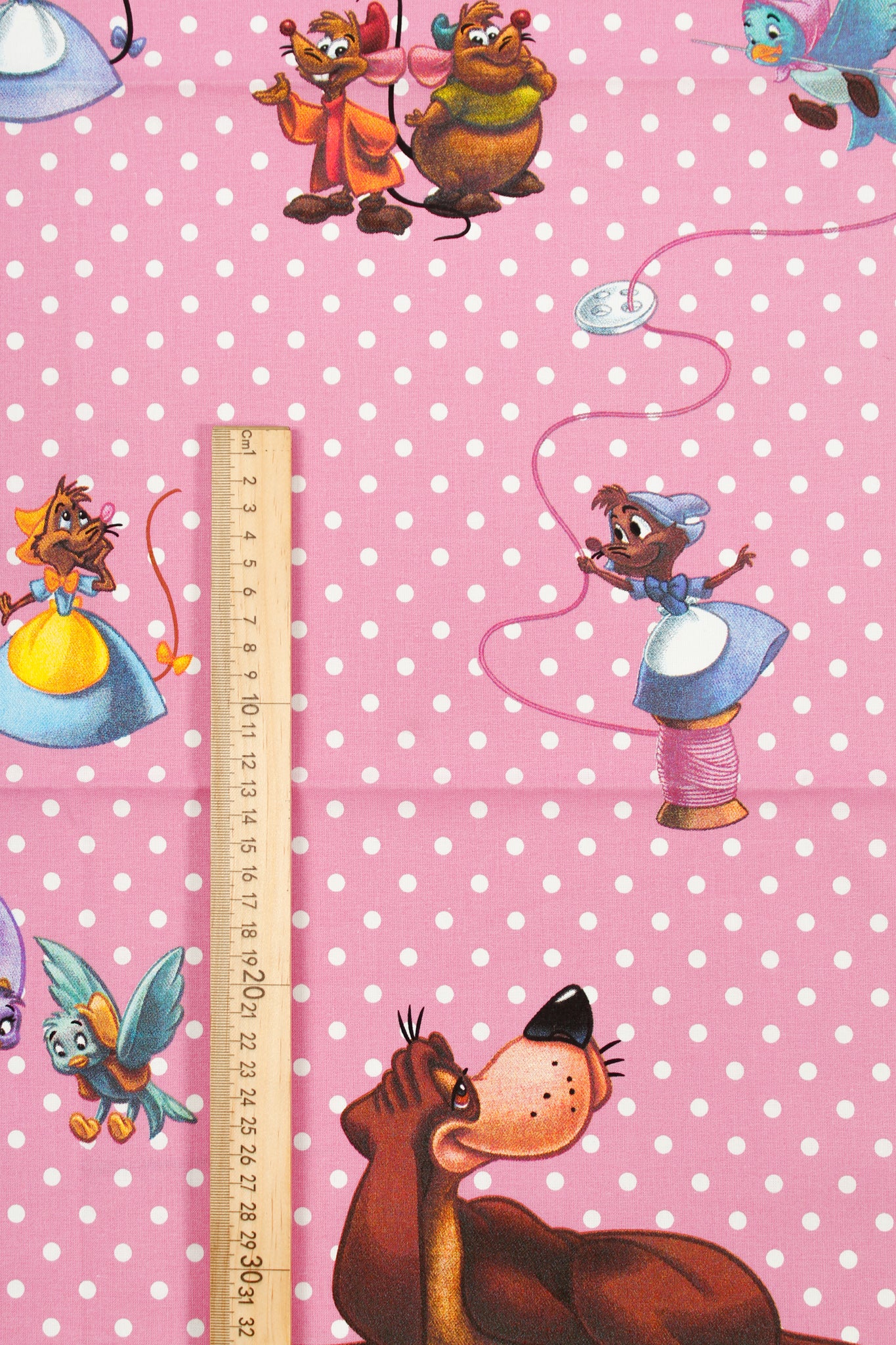 Cotton - Kiddies: Dotted Disney