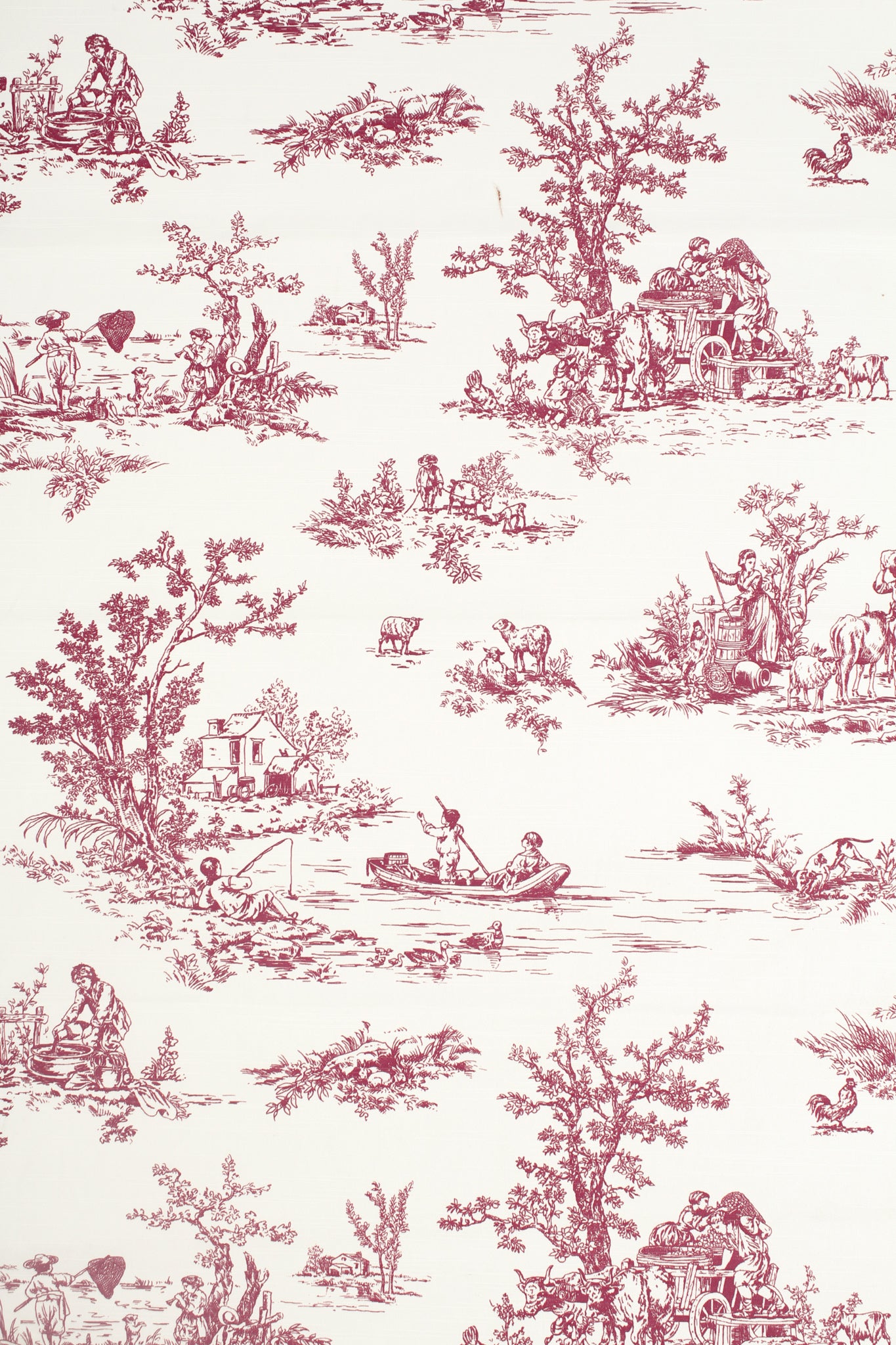 Cotton - Bordeaux Bliss