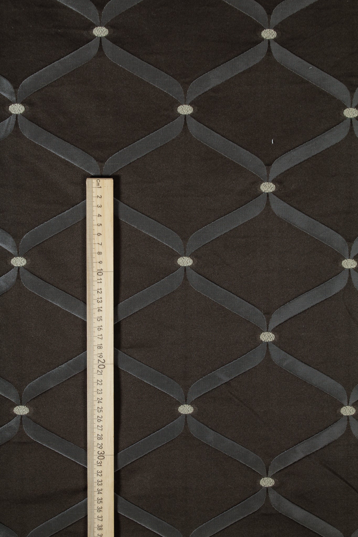 Woven Polyester - Silver Shine